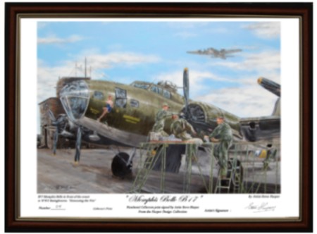 Click to go to the Memphis Belle B17 print in our Gallery